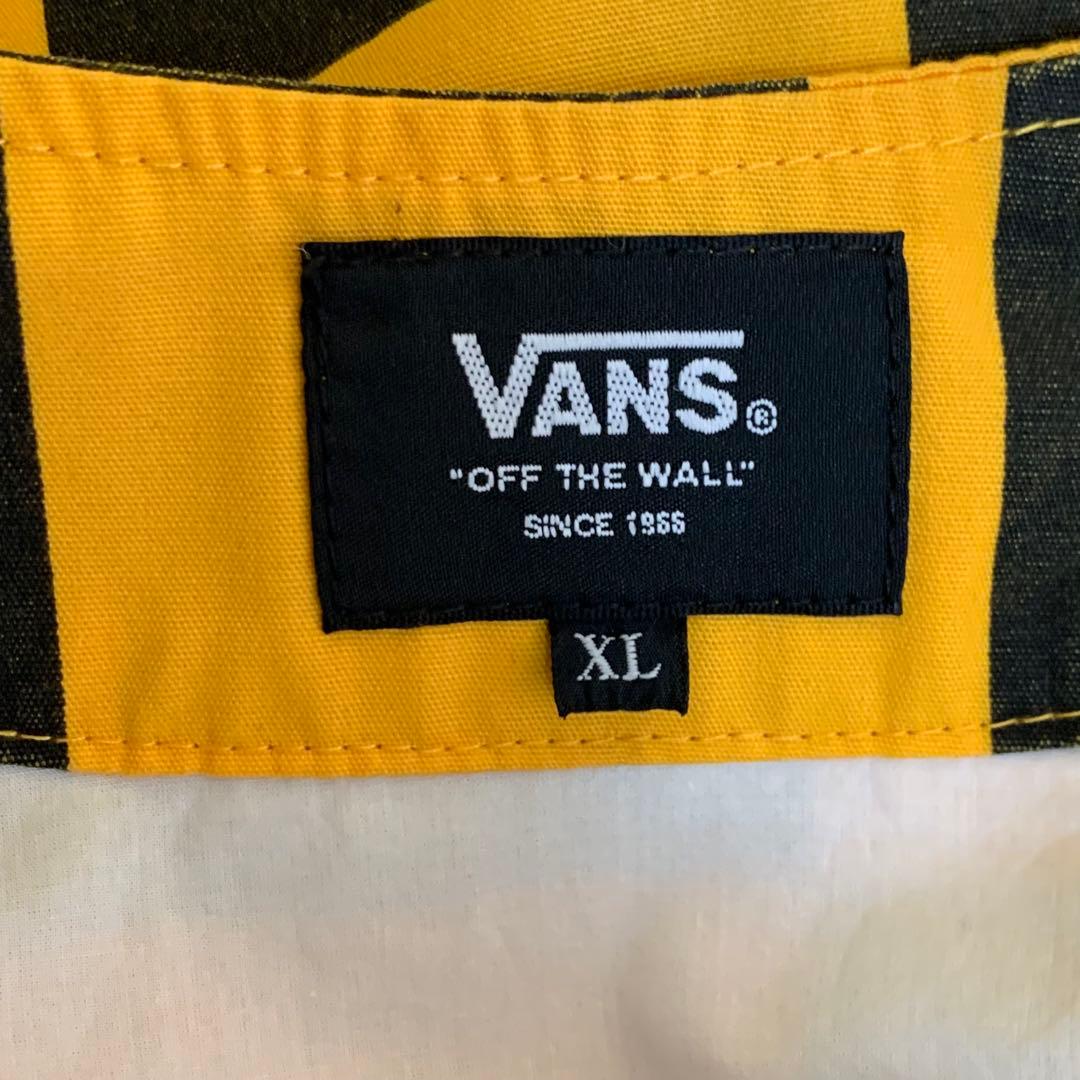 バンズ　ＶＡＮＳ　チェッカー　ジャケット　ノーカラー　ジャケット