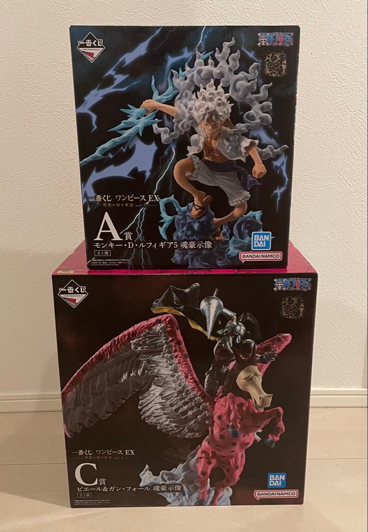 一番くじ ワンピース EX 悪魔を宿す者達 A賞 C賞 セット 新品未開封