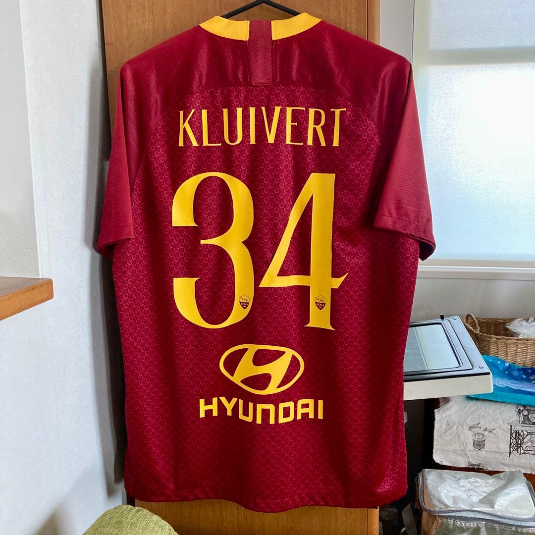 AS Roma Kluivert 34番ジャージ - メルカリ