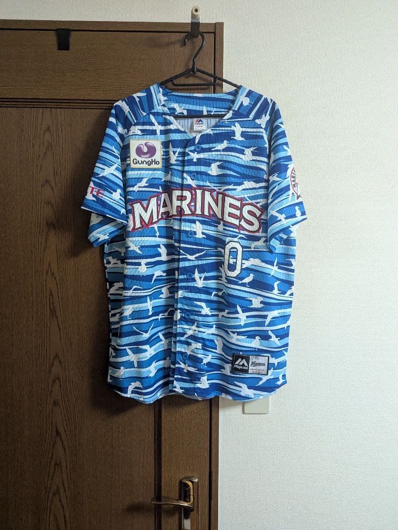 激レア千葉ロッテ #0 荻野選手 マリフェス、サマフェス サイズL 5枚