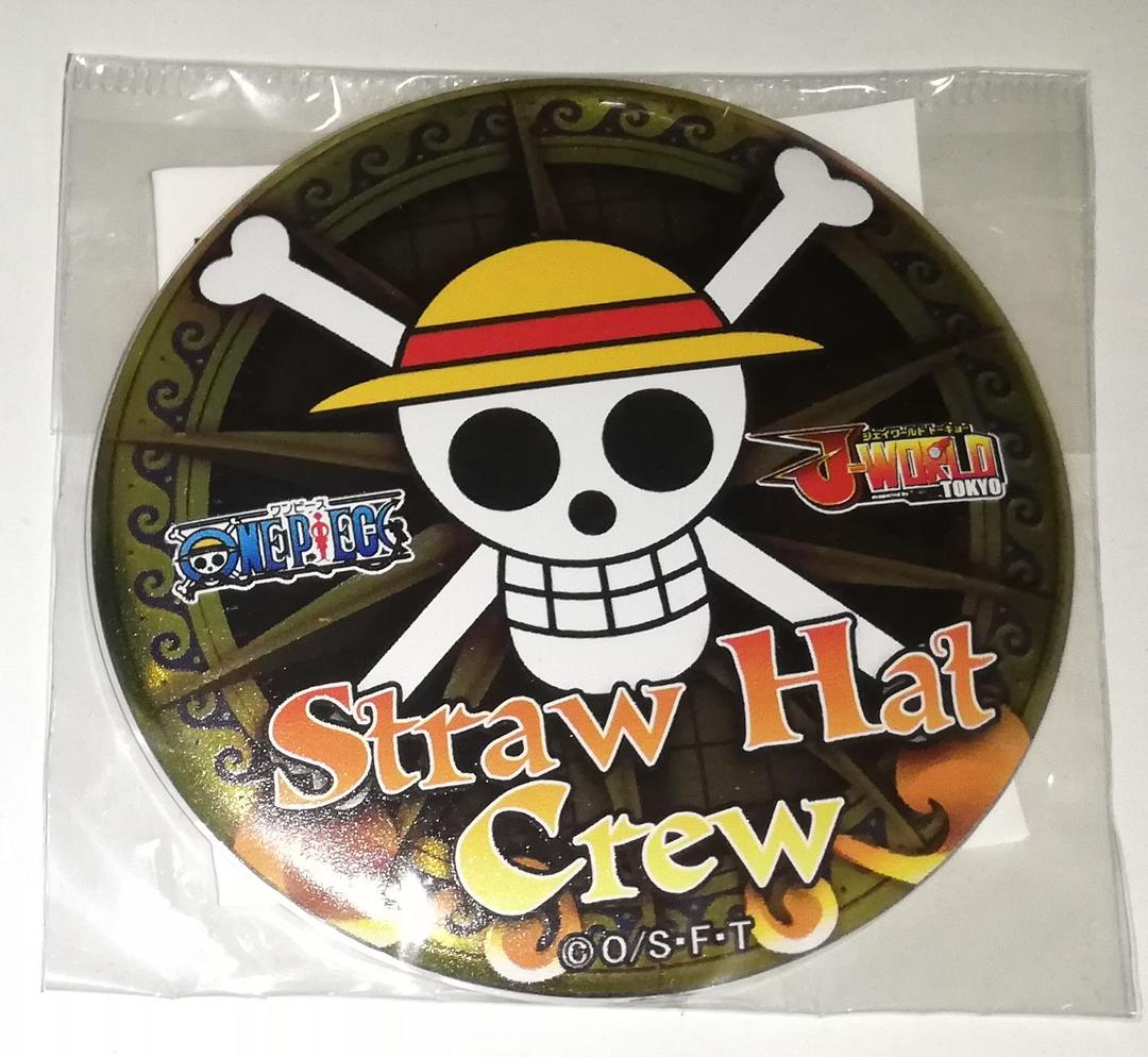 ONEPIECE ワンピース 海賊旗 マグバッジ J-WORLD