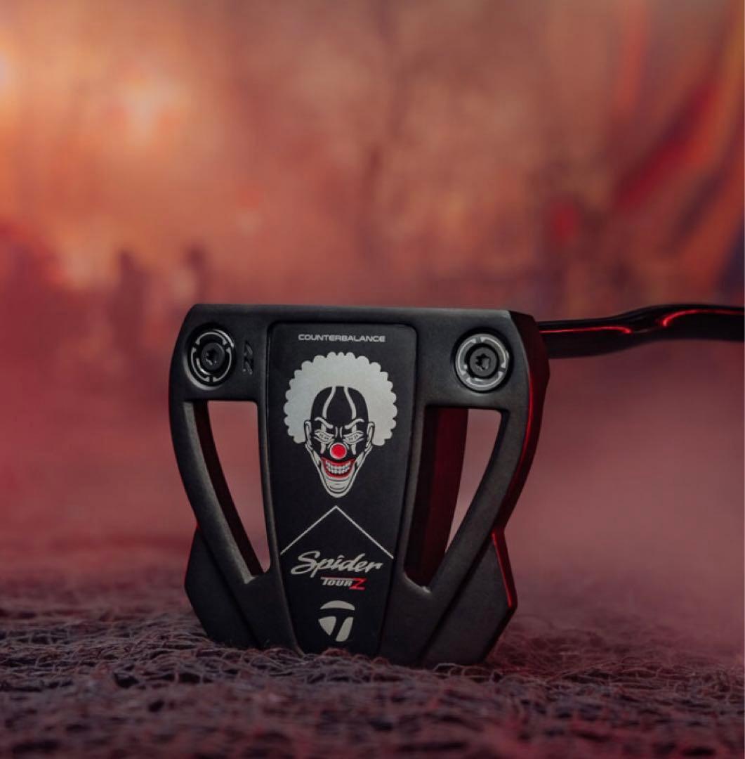 新品 テーラーメイド 限定ハロウィンコレクション スパイダー パター