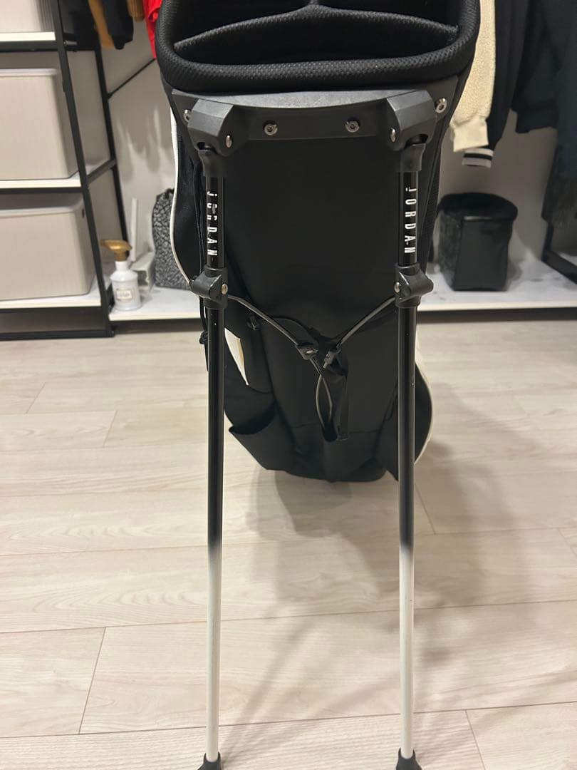 J*H様 JORDAN キャディバッグ ホワイト/ブラック/ゴールド