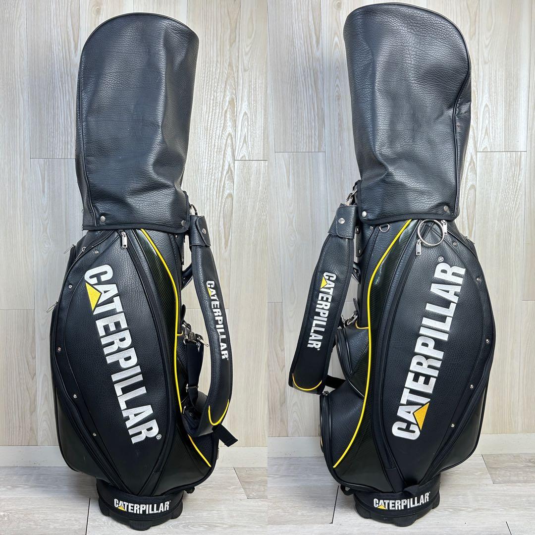 希少】キャタピラーレディース 2015 キャディバッグ ブラック M61025