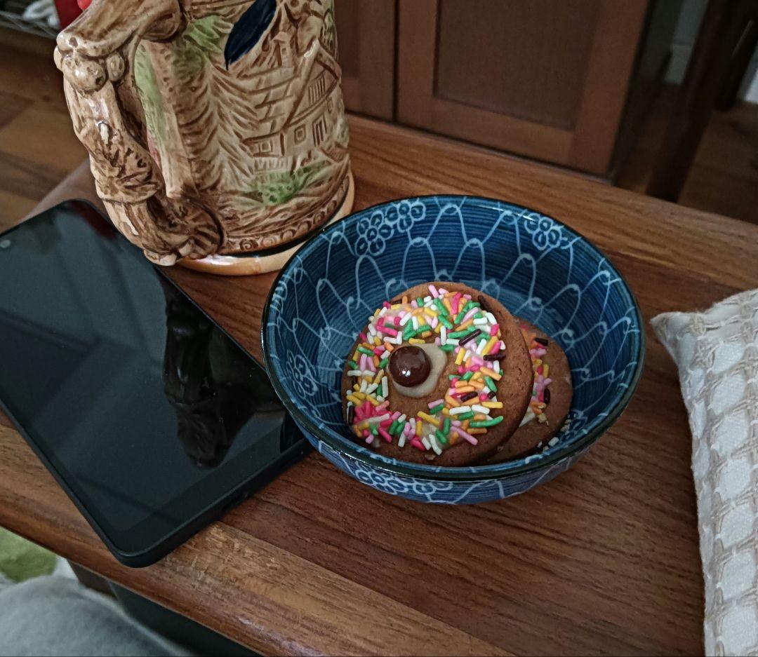 カリモク2人掛けソファ　ダークブラウン