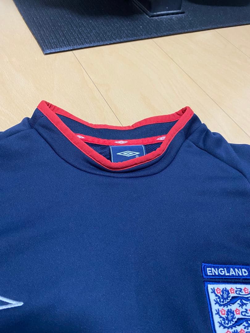 値下げしました】Umbro イングランド代表 長袖シャツ ネイビー - メルカリ