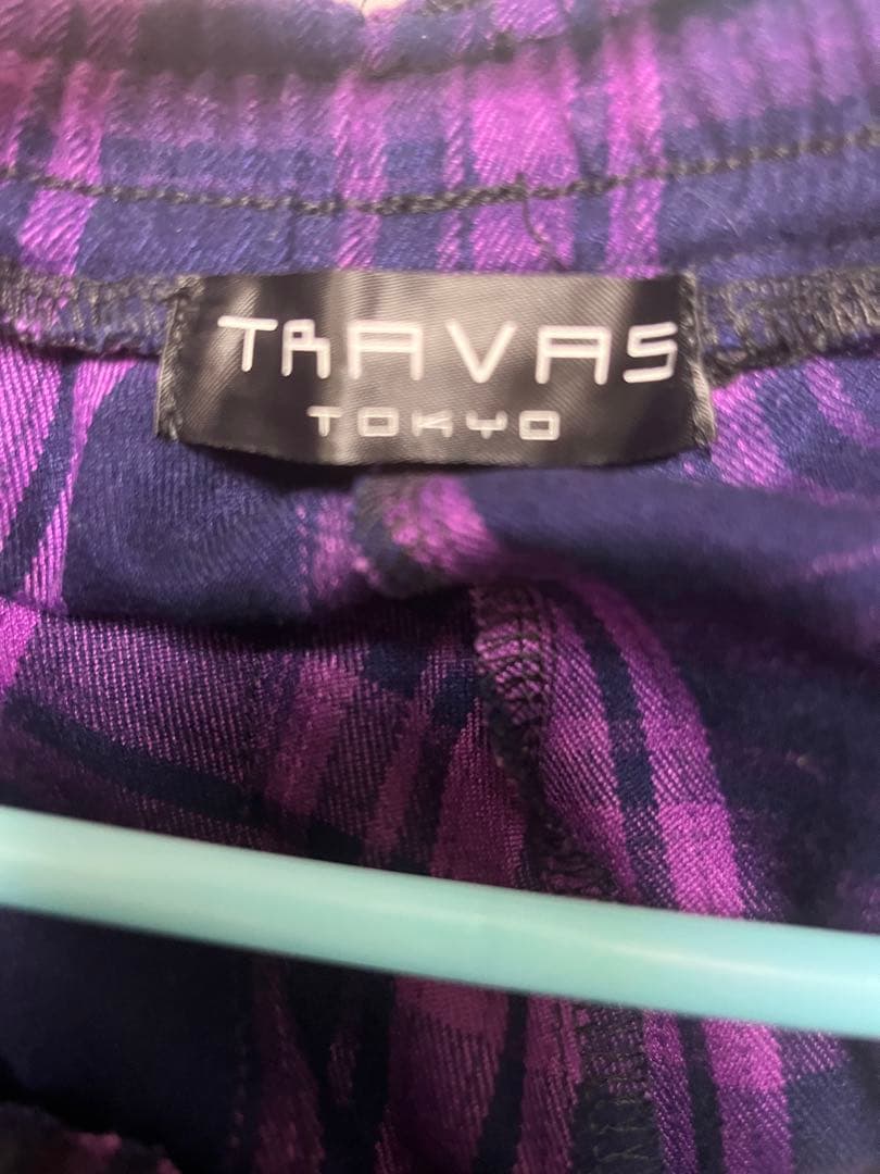 ⭐︎トラバストーキョー サスペンダー付き2wayセパレートカーゴパンツ パープル⭐︎