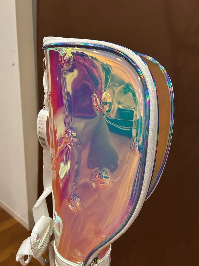 ピンクHONMA 本間ゴルフオーロラホログラフィックゴルフバッグ CC12060