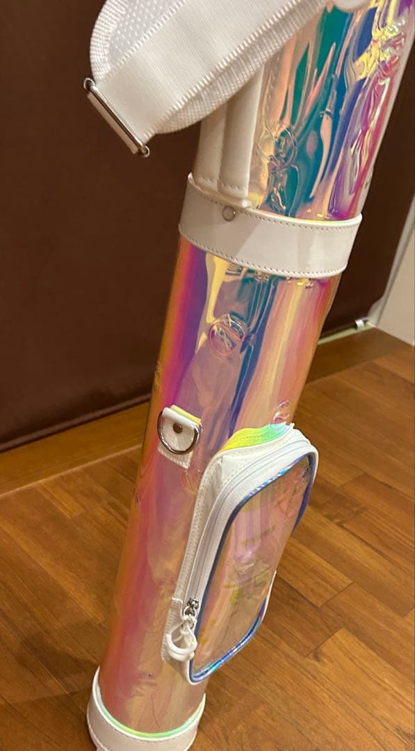 ピンクHONMA 本間ゴルフオーロラホログラフィックゴルフバッグ CC12060