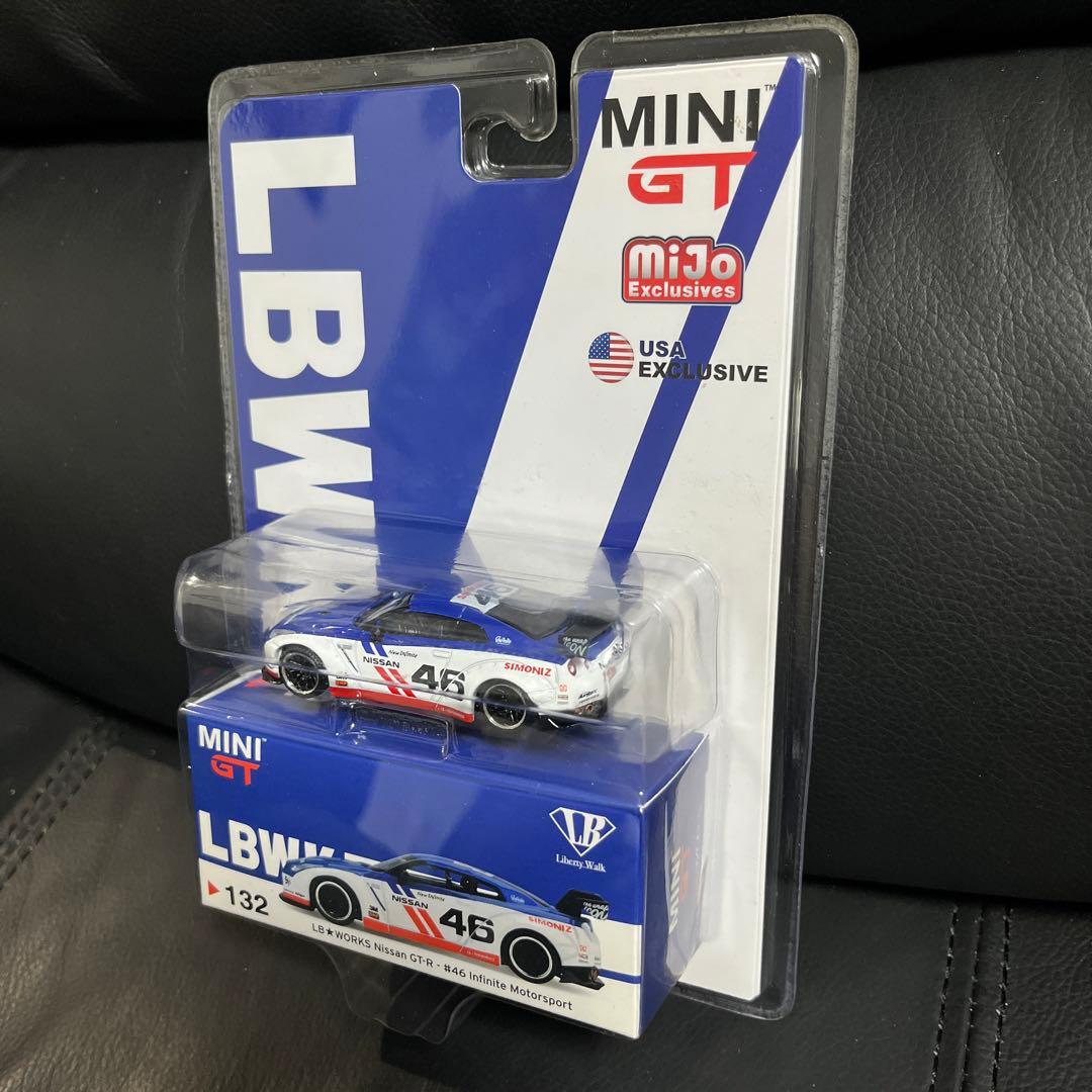 ミニカー minigt No.132 LB WORKS GTR R35 infenite