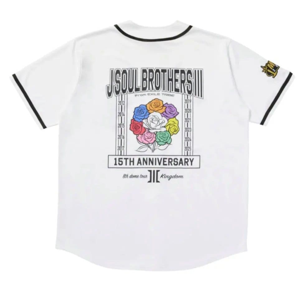 3JSB【FC限定】 ベースボールシャツ