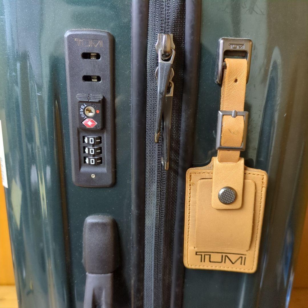 TUMI トゥミ◆V3 キャリーケース スーツケース 61L バッグ 深グリーン