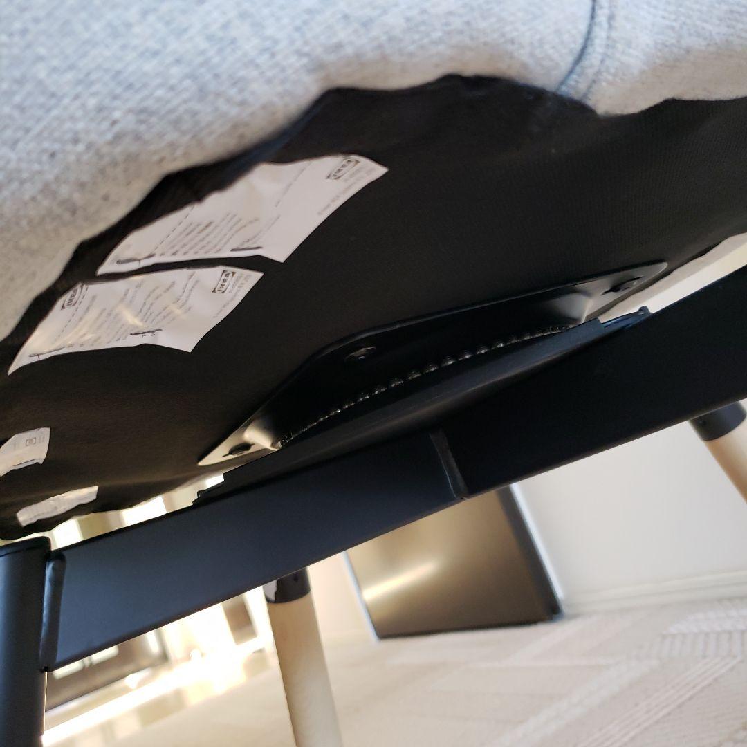 IKEA JANOLOF ヤンオロフ 回転ダイニングチェア, ベージュ　④