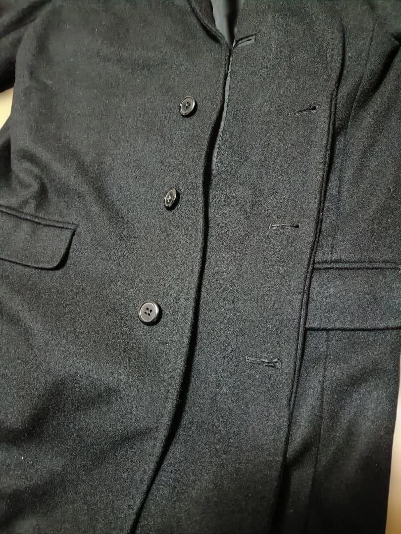 【美品】lad musician チェスターロングコート　17AW ブラック