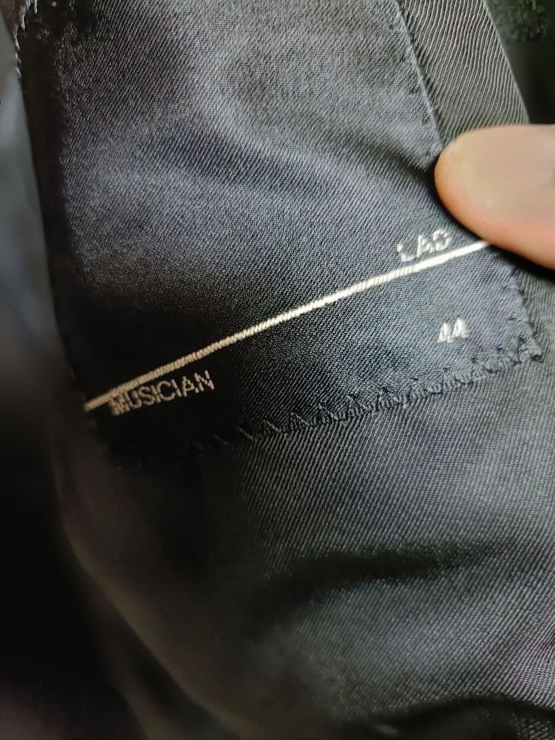 【美品】lad musician チェスターロングコート　17AW ブラック