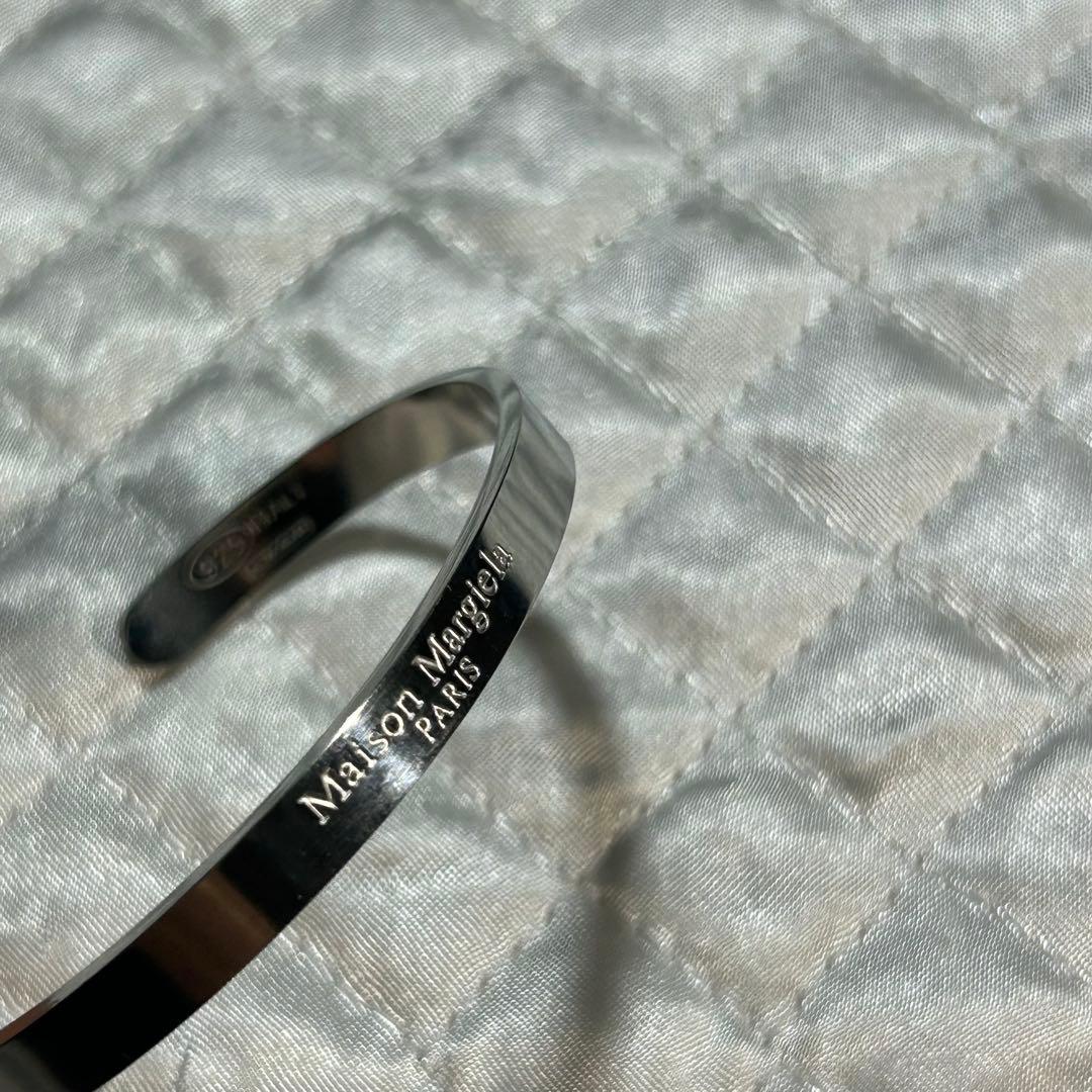 Maison Margiela ロゴバングル silver925 ブレスレット