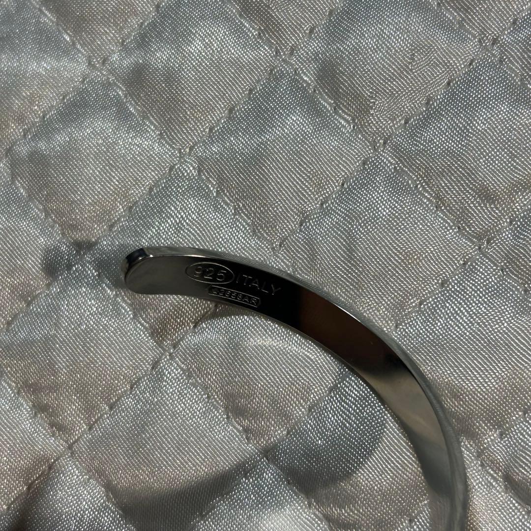 Maison Margiela ロゴバングル silver925 ブレスレット