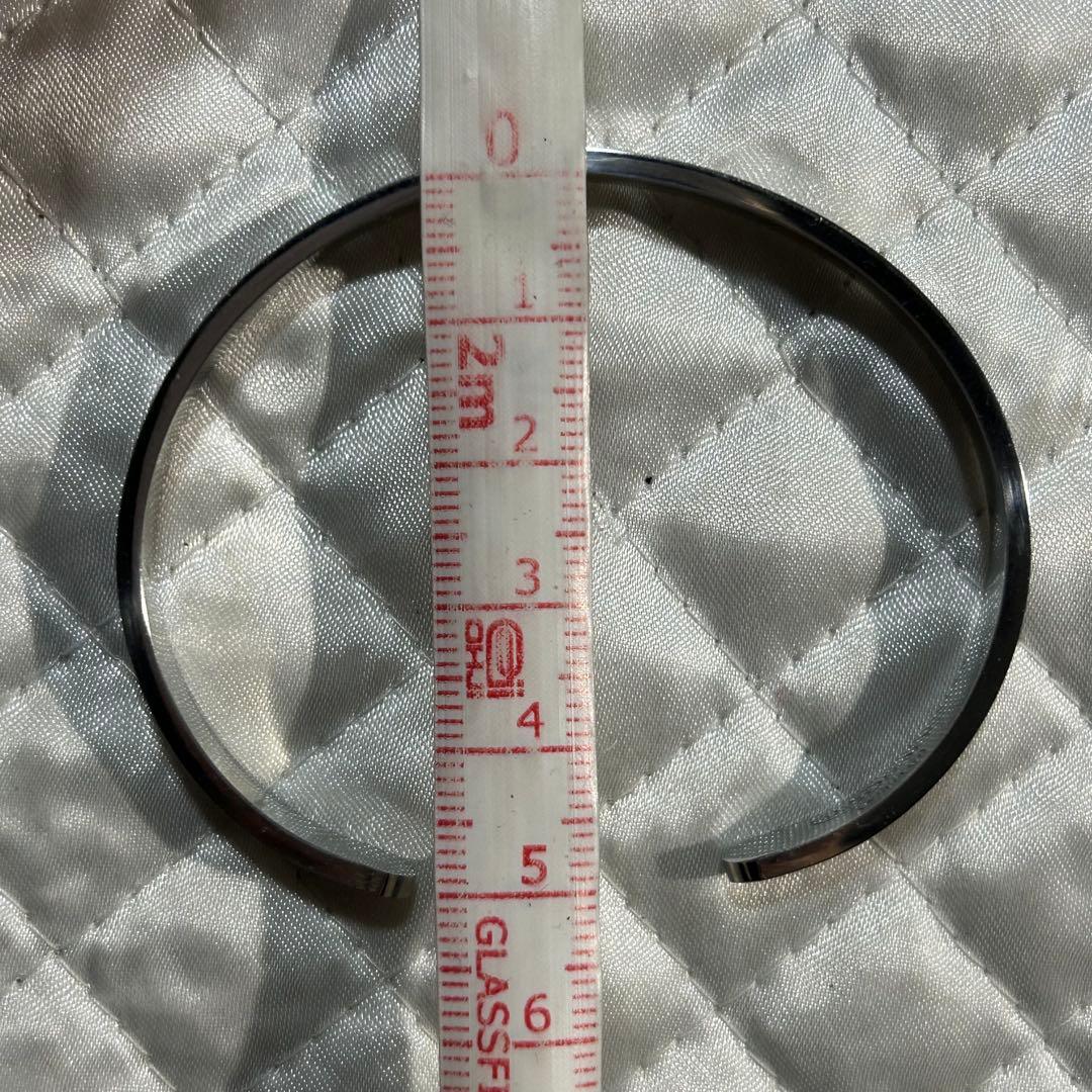 Maison Margiela ロゴバングル silver925 ブレスレット