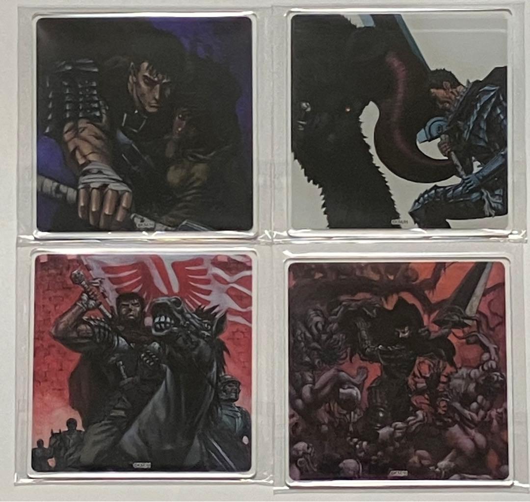 ベルセルク アクリルコースター ガッツ キャスカ ゾッド シールケ