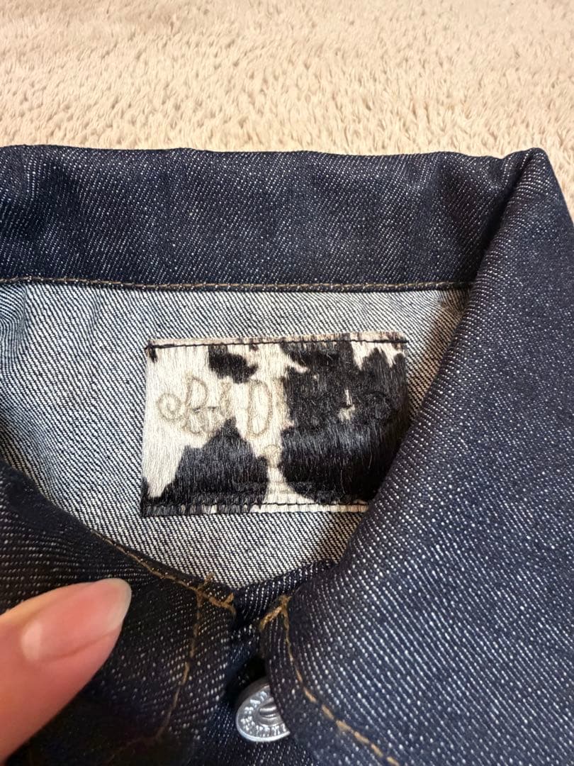 ジャケット・アウター BADWAY Classic Studs DenimJacket Indigo