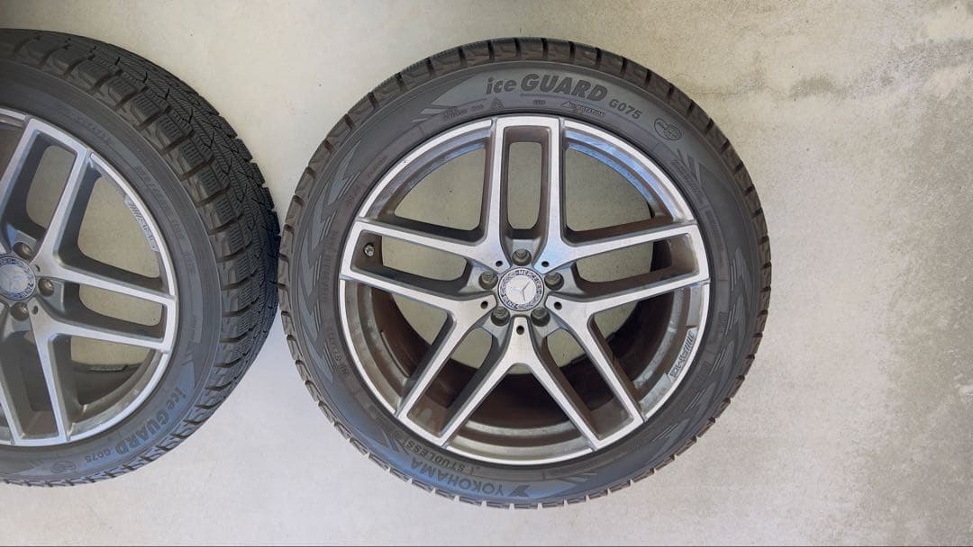 【月末処分】値下げ！送料込み！ 《バリ溝》GLEクーペ純正 スタッドレス