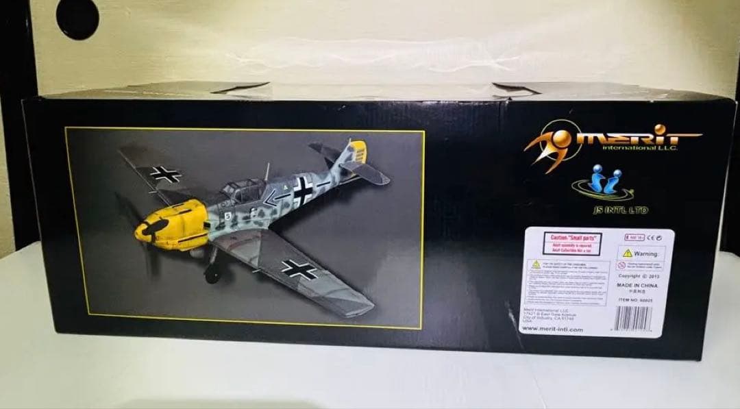 メッザーシュミット★1/18★スケールWW2モデル★BF109E ★フィギュア