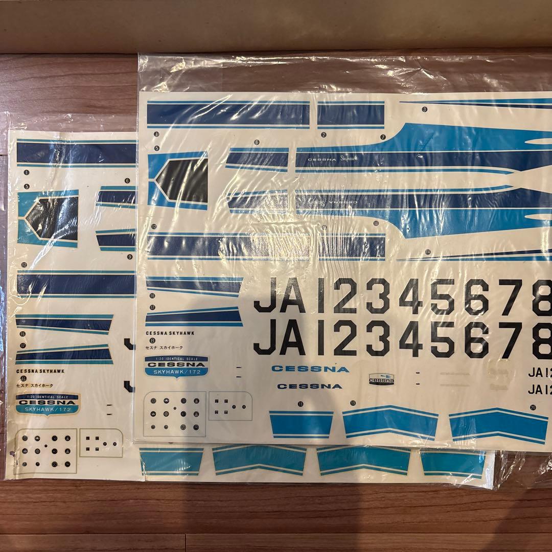 【4セット】セスナ172 スカイホーク　1/20,1/36,1/48,1/72
