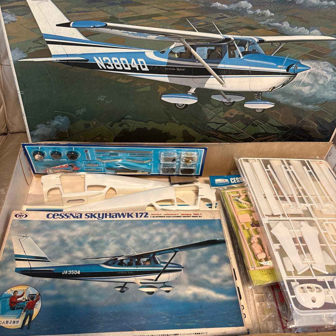 【4セット】セスナ172 スカイホーク　1/20,1/36,1/48,1/72