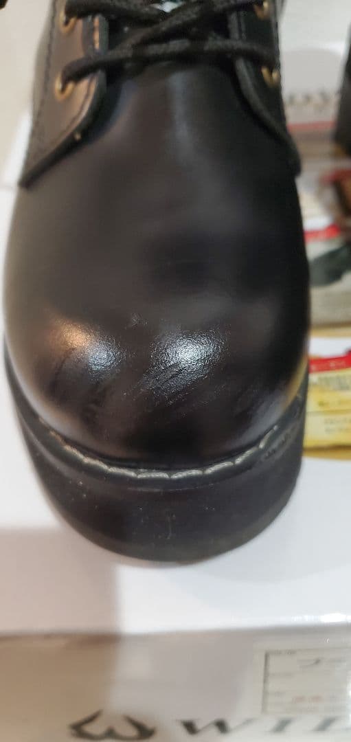 WILDWING ブラック レースアップブーツ 22.5cm　レディース