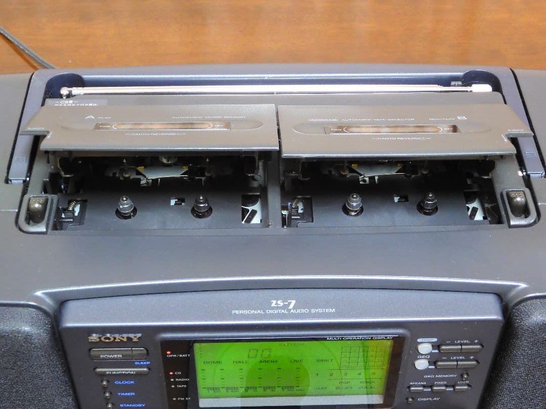 SONY ZS-7 バブルラジカセ ソナホーク