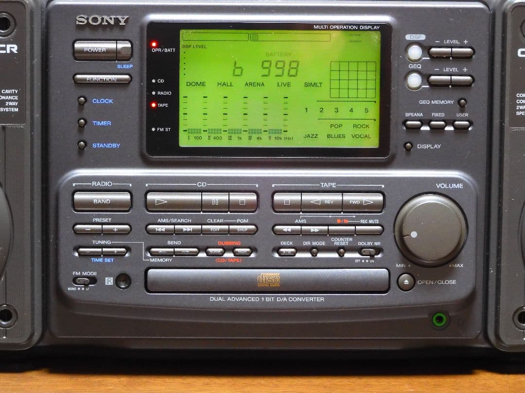 SONY ZS-7 バブルラジカセ ソナホーク