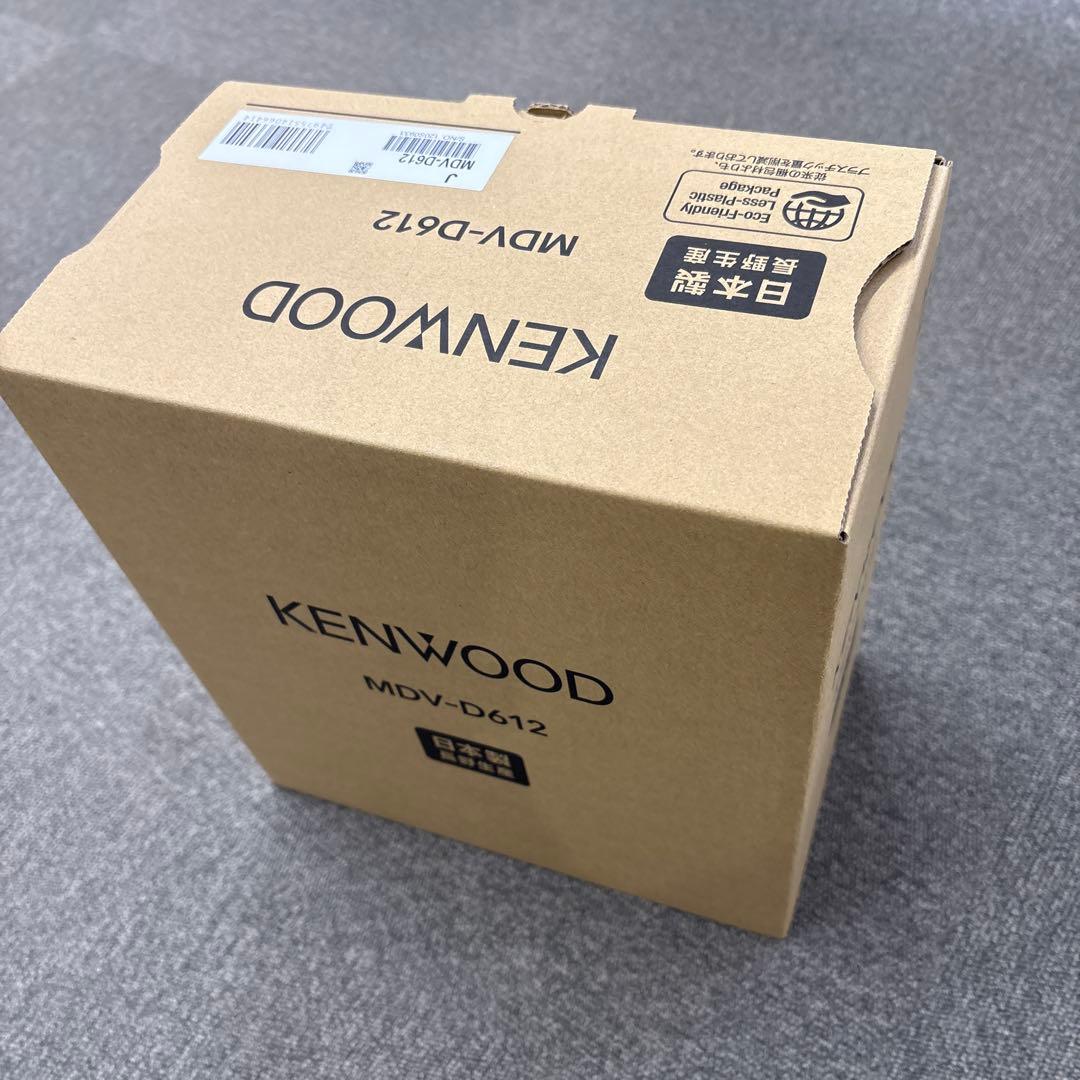 かんかんKENWOOD MDV-D612 カーナビ　新品未使用