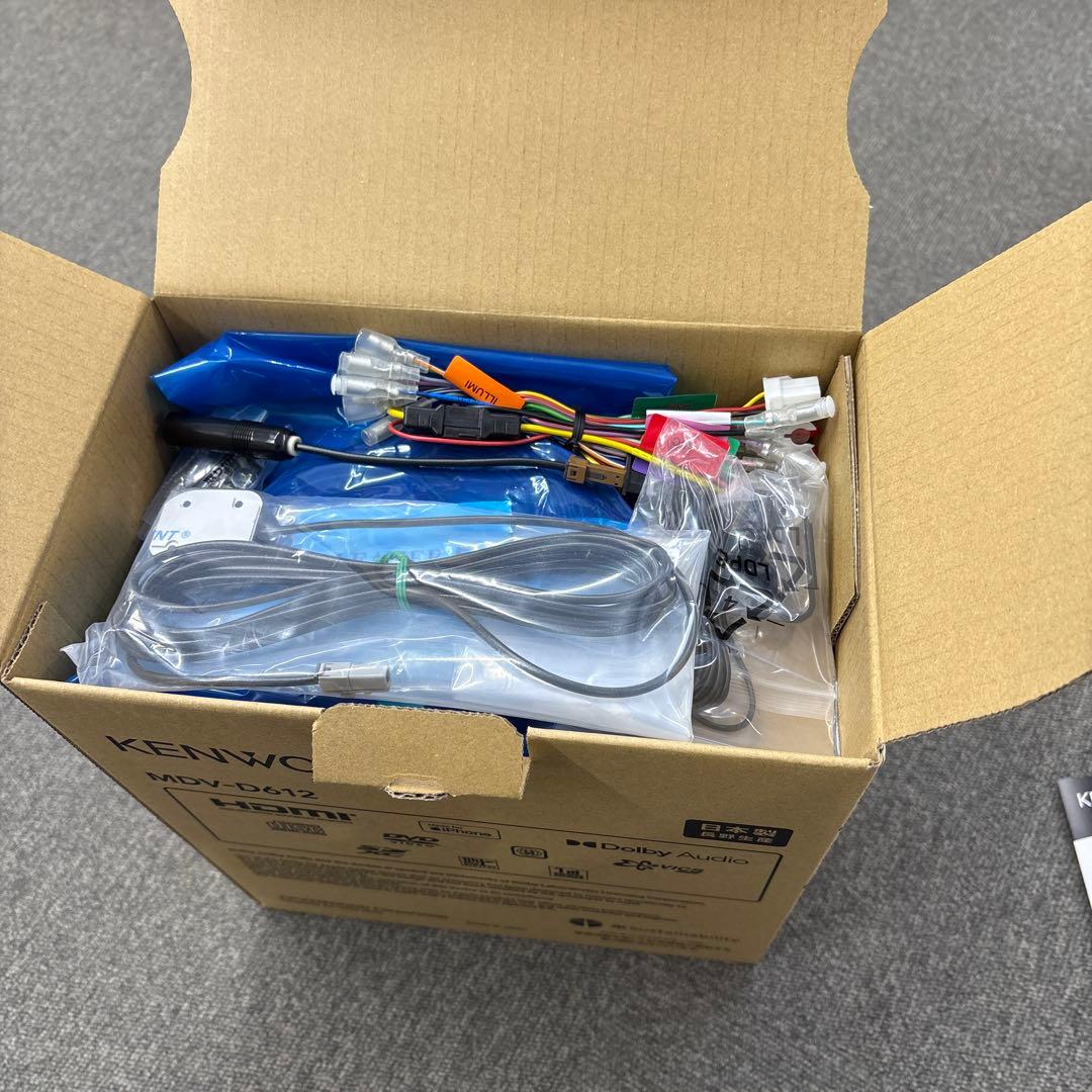 かんかんKENWOOD MDV-D612 カーナビ　新品未使用