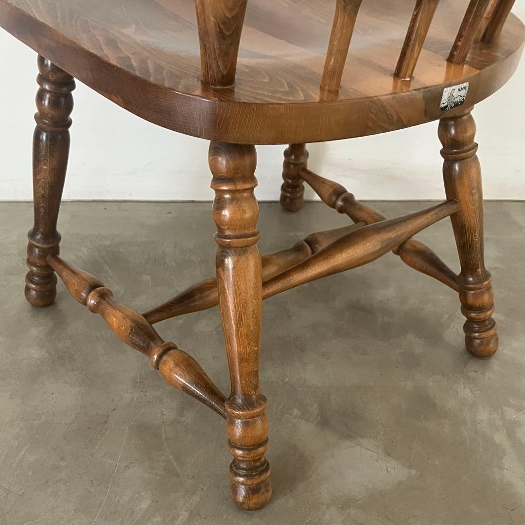 レトロ　ヴィンテージ　ビンテージ　柏木工　ウィンザーチェア　木製　椅子