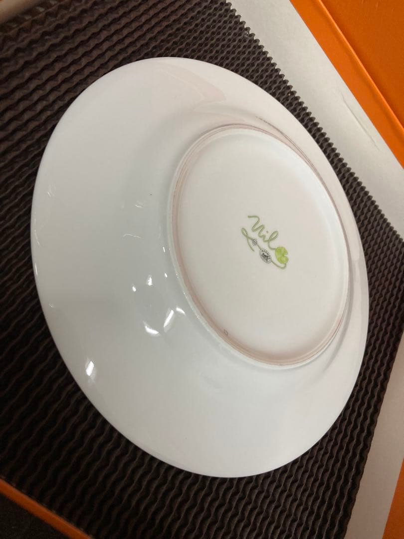 エルメス　ナイルの庭　ディナープレート　22.5cm