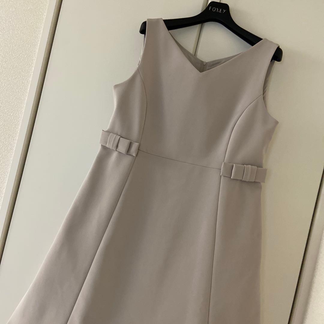 ♡美品♡ 希少 42 FOXEY ウエストリボン ワンピース