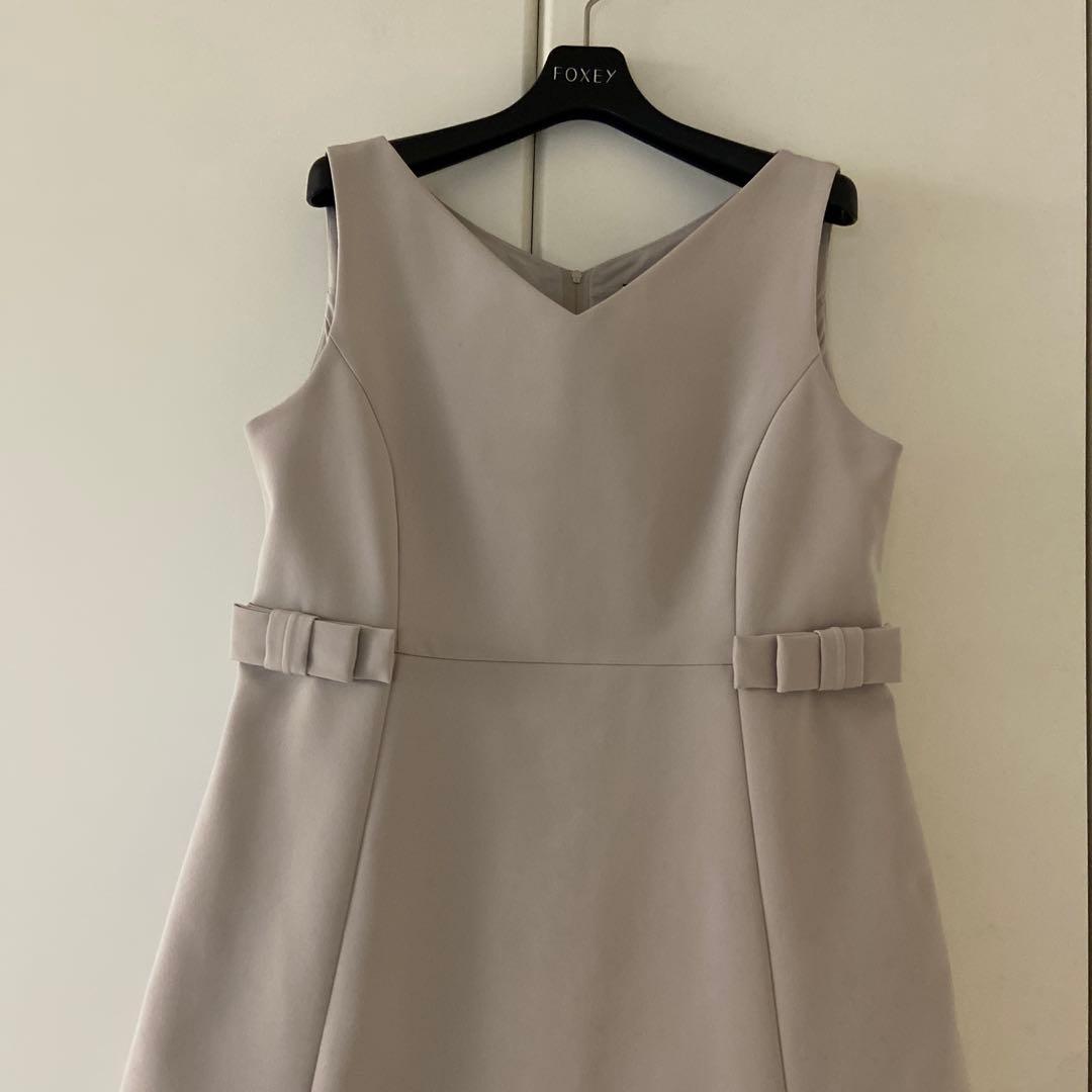 ♡美品♡ 希少 42 FOXEY ウエストリボン ワンピース