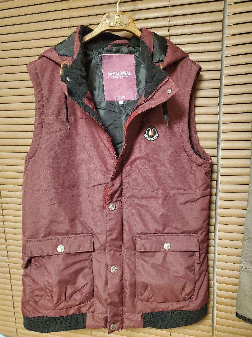 AA hardware スノーボードウェア　上下　３点　セット　ベスト　パーカー