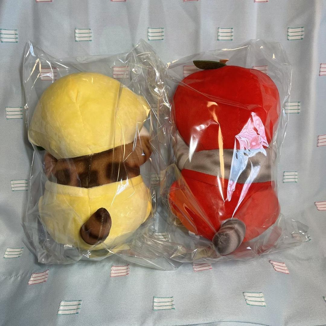 まとめ売り【モフサンドmofusand】お野菜マルシェBIGぬいぐるみ 2種×3