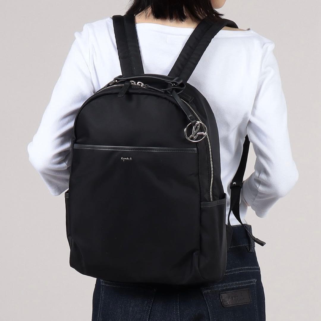 アニエスベー PAS23-07 ナイロン バックパック