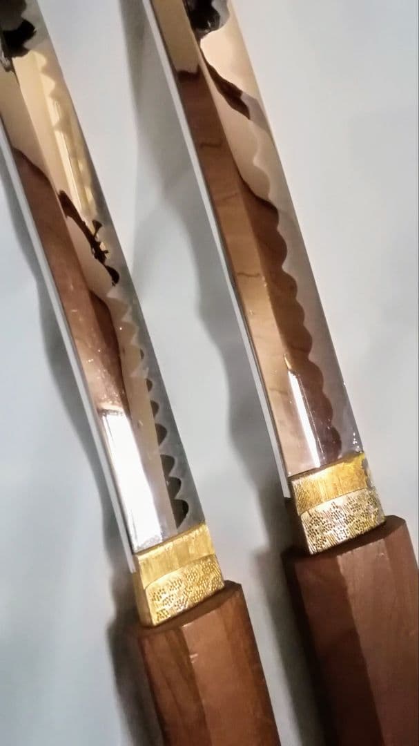 模造刀 白鞘 刀 脇差し 2本セット コスプレ 防犯