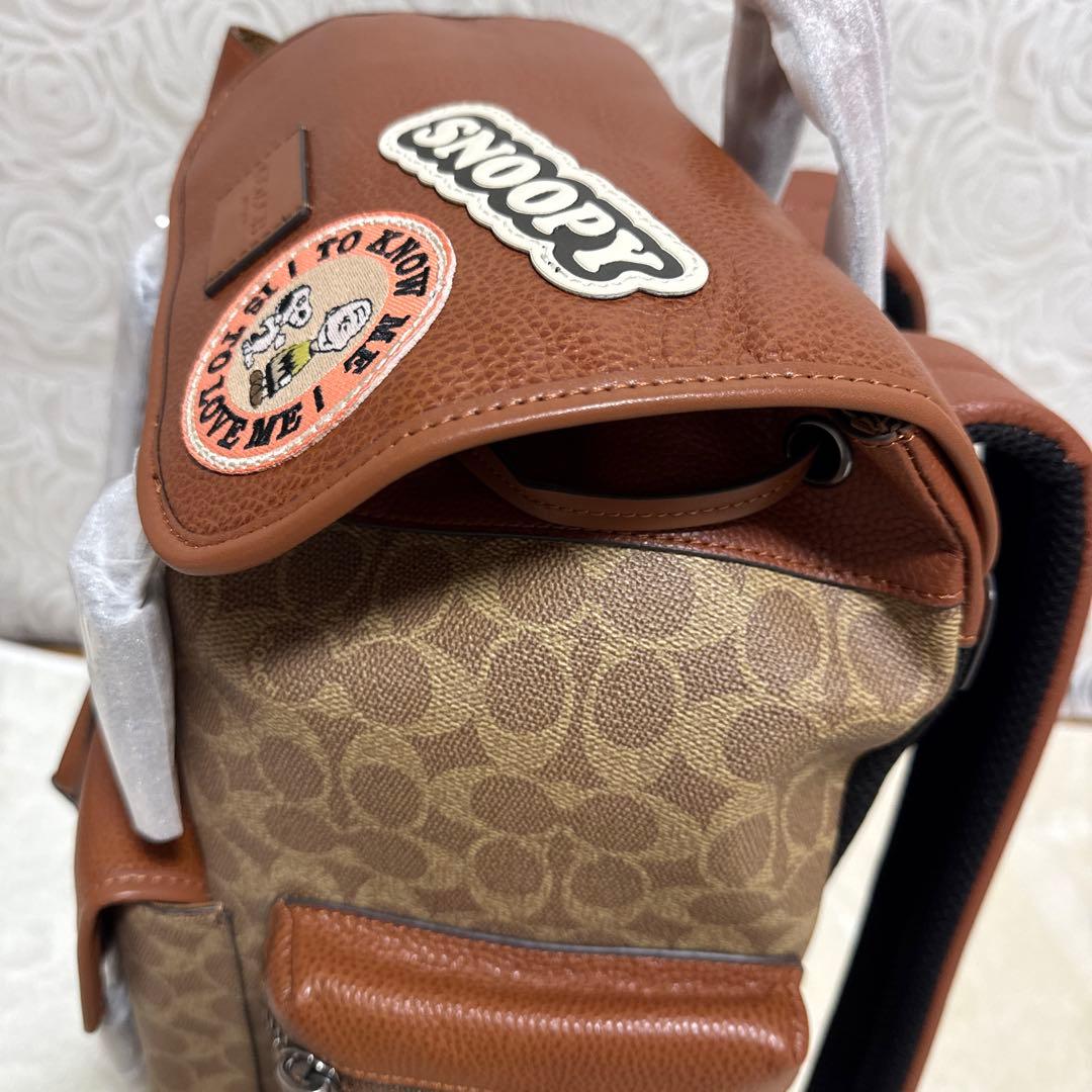 COACH Snoopy バックパック ブラウンUnisex