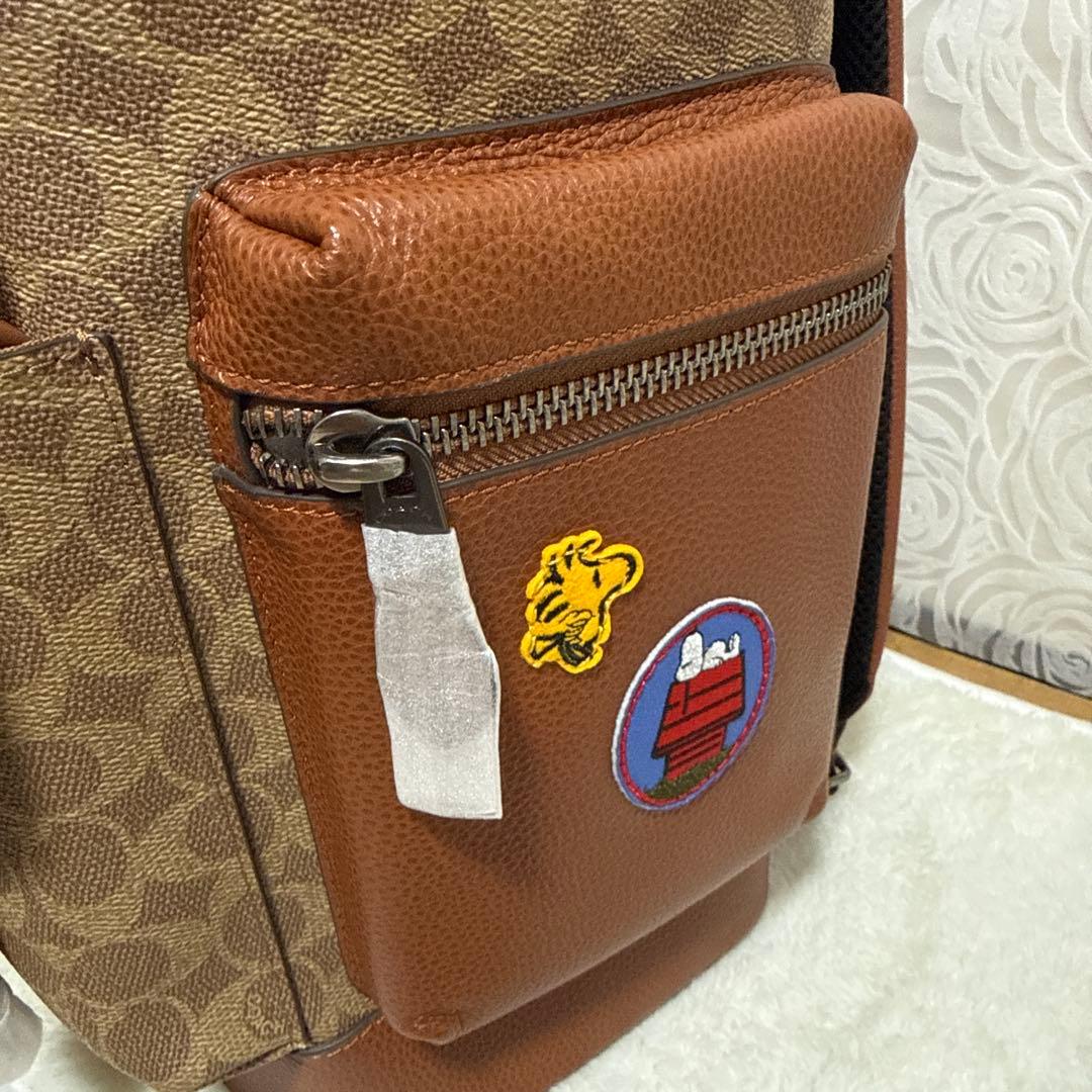 COACH Snoopy バックパック ブラウンUnisex