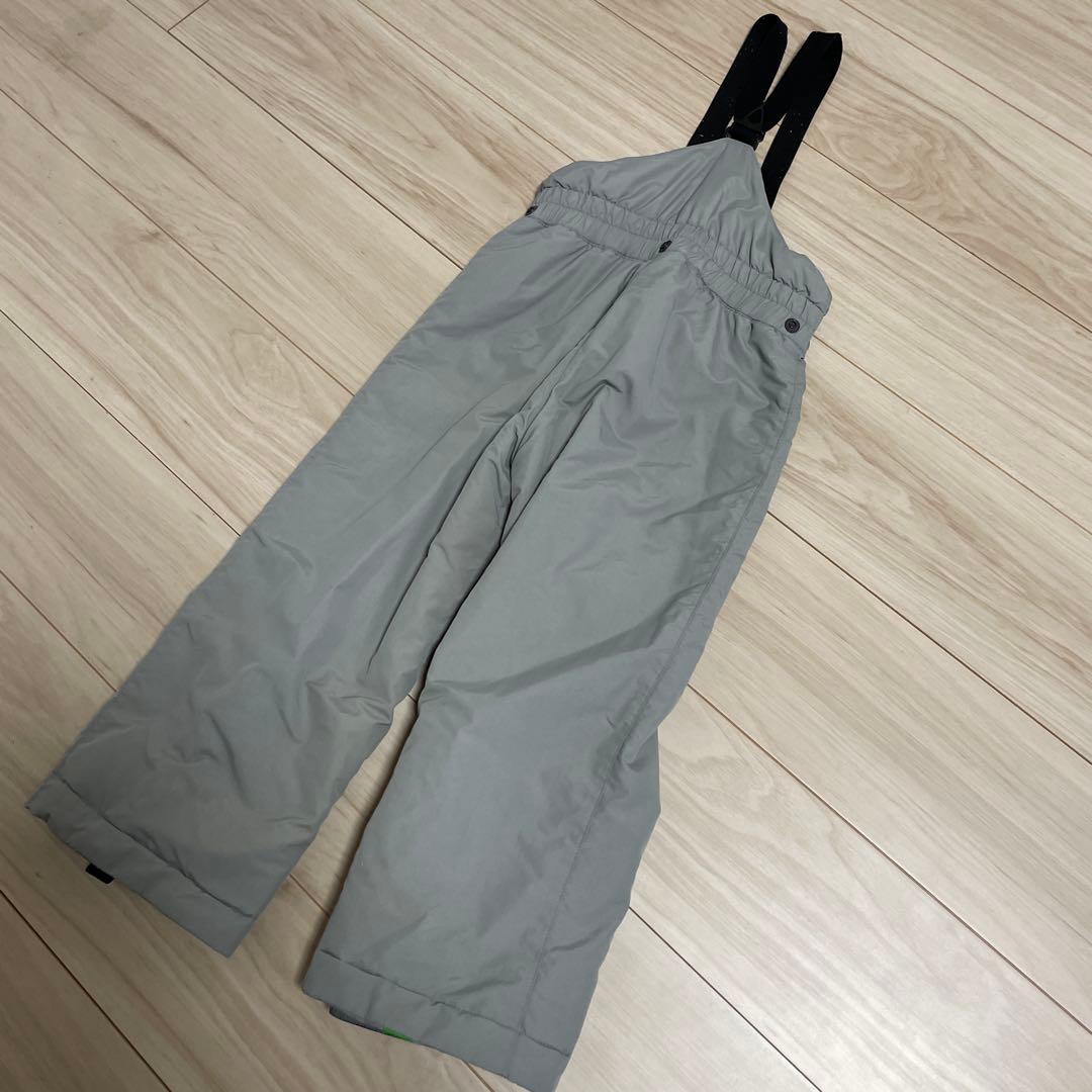 mont-bell 子ども用スキーウェア 青/黄色