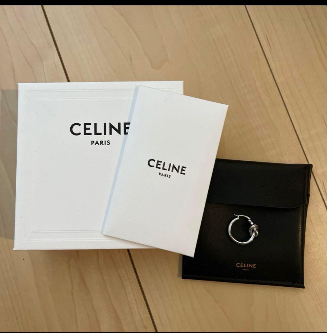 M*a様 CELINE ノットスモールフープピアス　　　　　 (片耳用) 箱・説