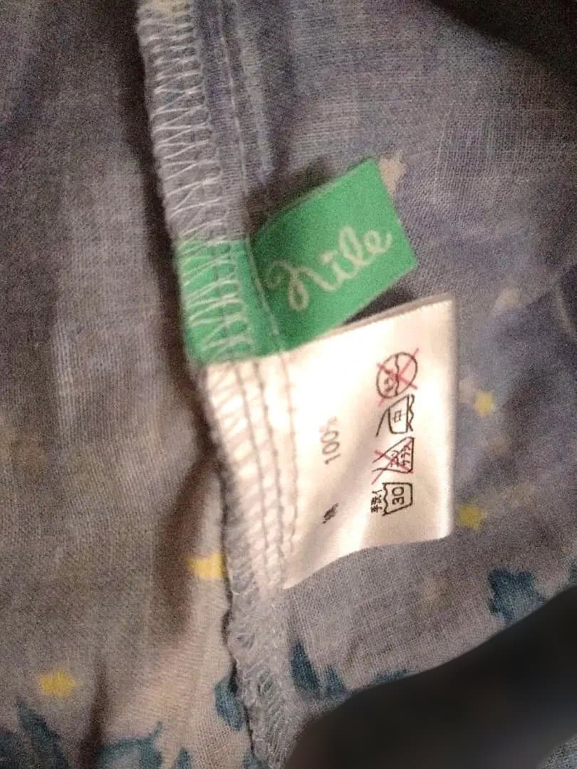 【激レア☆】ナイルパーチの星と月のプリント ノースリーブワンピースです(^^)