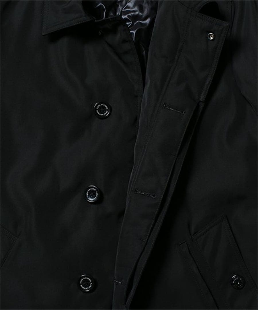 美品 ナノ・ユニバース 西川ダウン ステンカラージャケット