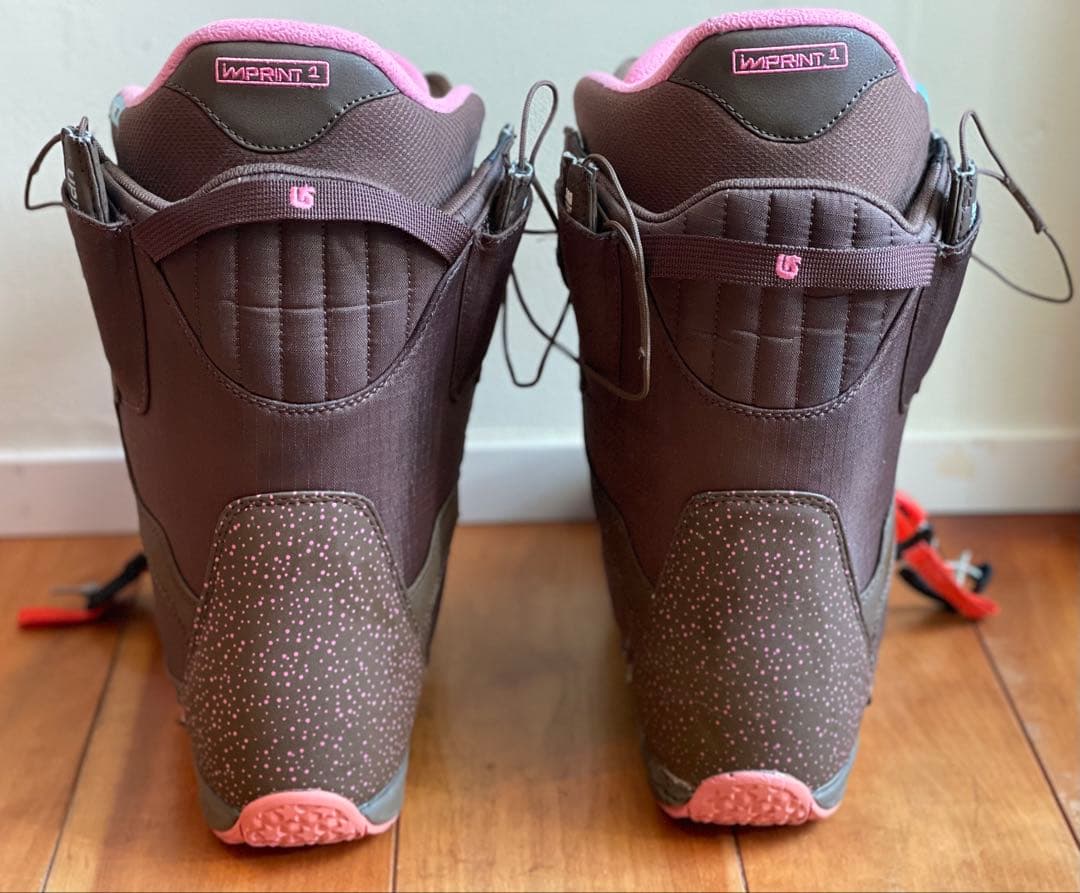 ⭐︎バートン⭐︎女性用スノーボードブーツ ブラウン/ピンク⭐︎24.5