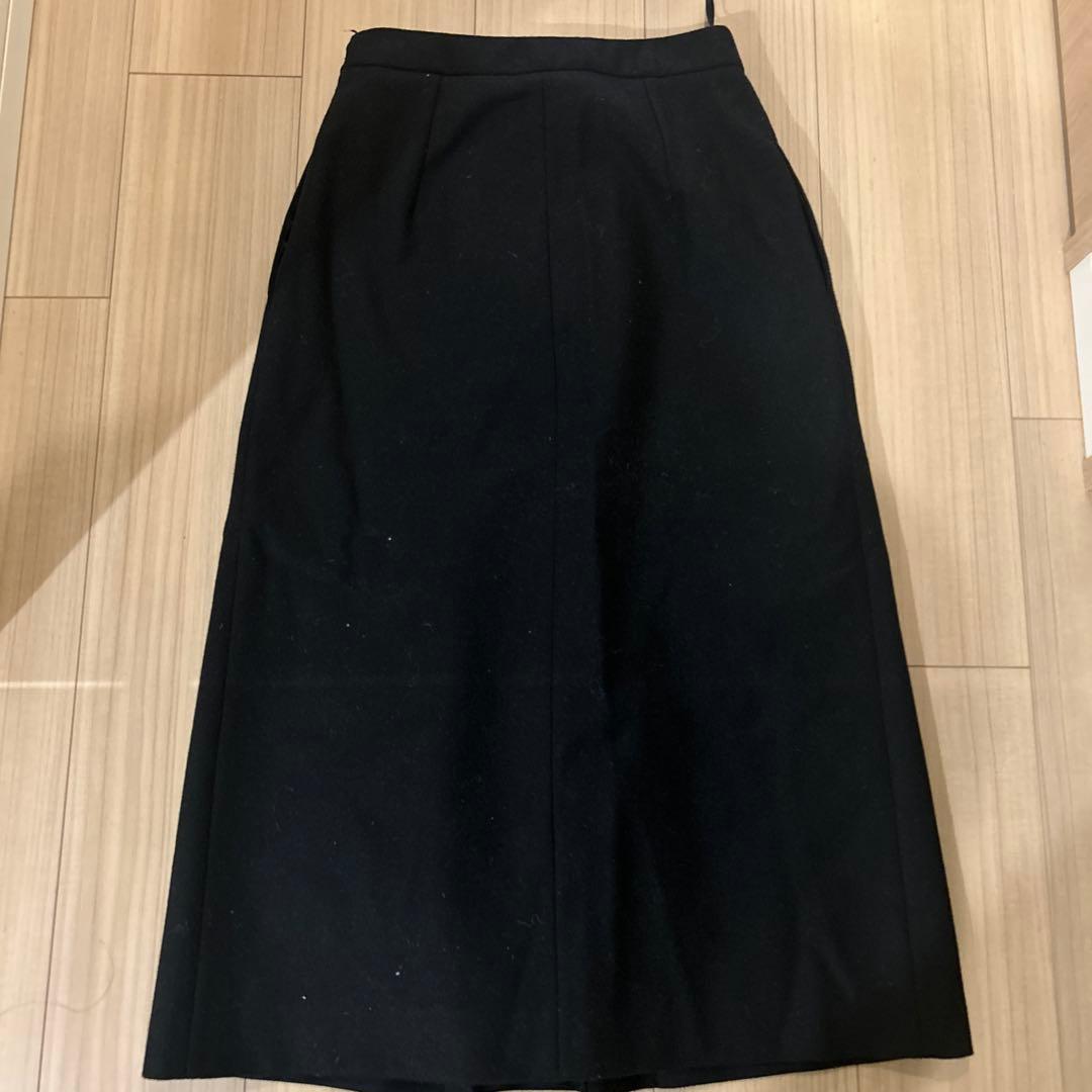 美品！CELINE ブラック タイトスカート ロング　36