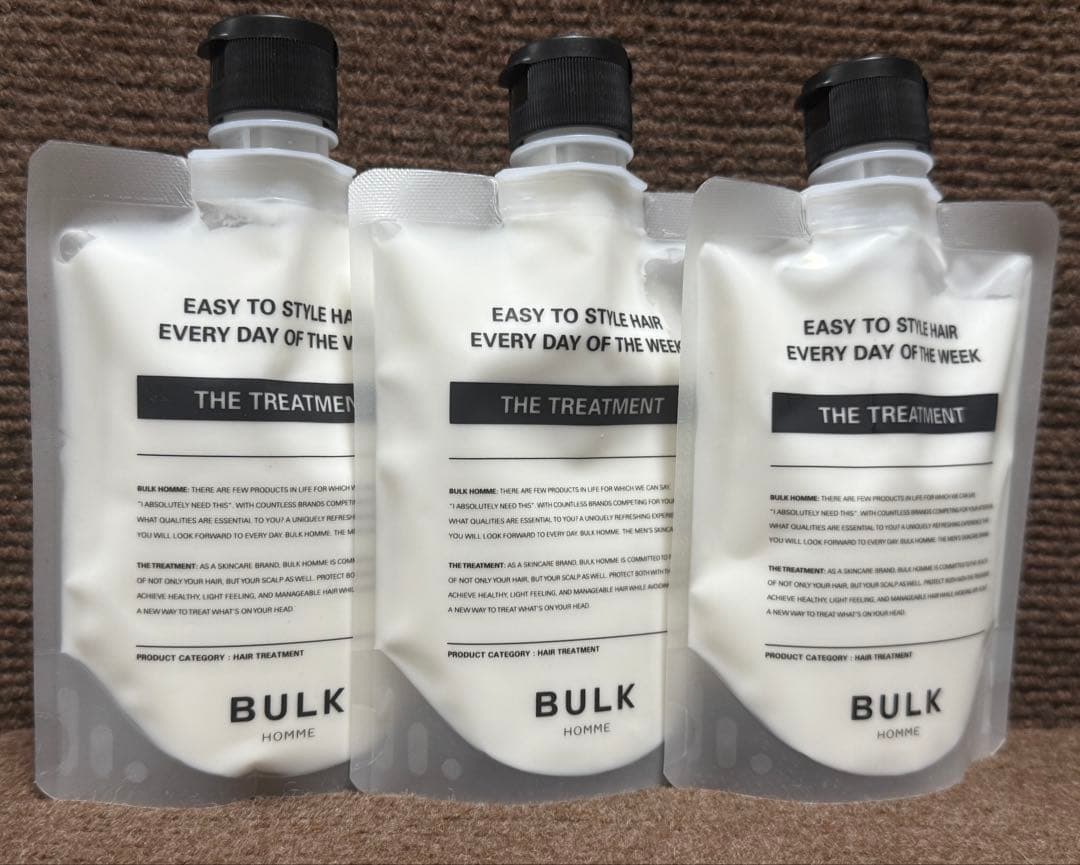 大変お買い得‼️BULKHOMME SHAMPOOTREATMENT3個セット